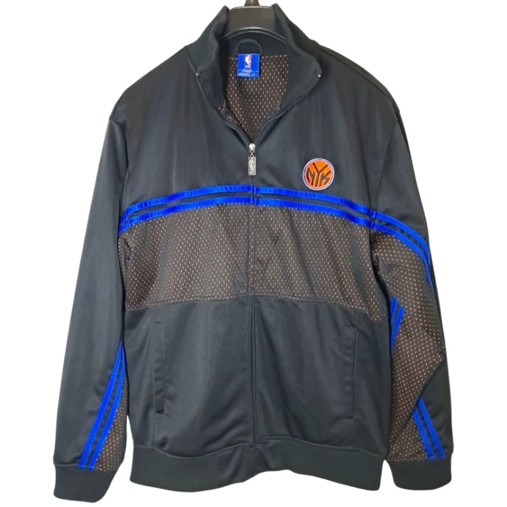 UNK Blue Label New York Knicks NBA Warm Up Jacket Size XL